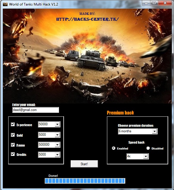 World of tanks points hack